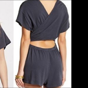 Free people wrap romper